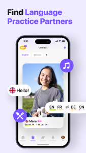 اسکرین شات 4 برنامه HelloTalk - Learn Languages