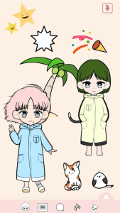 اسکرین شات 2 بازی K-pop Webtoon Character Girls