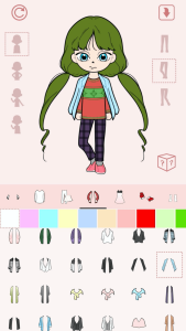اسکرین شات 5 بازی K-pop Webtoon Character Girls