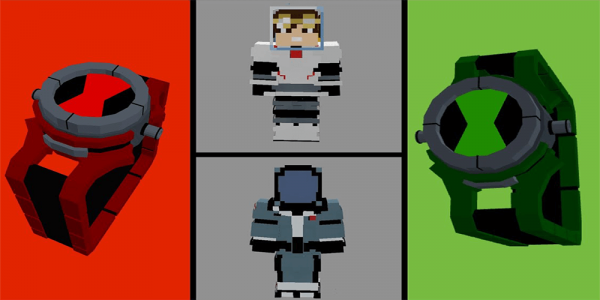 اسکرین شات 2 برنامه Ben 10 Addon Mod For Minecraft