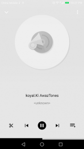 اسکرین شات 2 برنامه Panda Music Player - Ringtone Maker