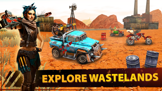 اسکرین شات 2 بازی Dead Paradise Car Race Shooter