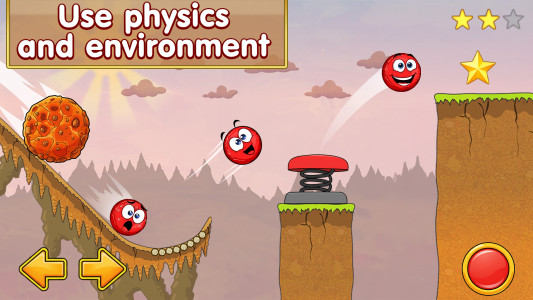 اسکرین شات 1 بازی Red Ball 3: Jump for Love! Bou