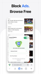 اسکرین شات 1 برنامه Herond Browser