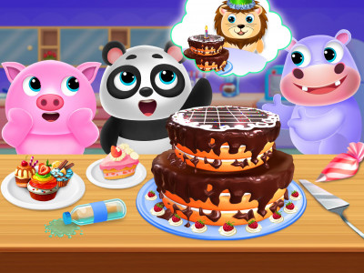 اسکرین شات 2 برنامه Cake Maker Sweet Bakery Game