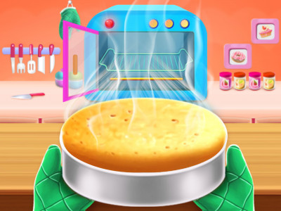 اسکرین شات 5 برنامه Cake Maker Sweet Bakery Game
