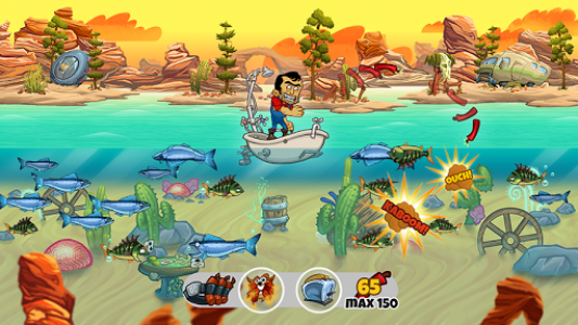 اسکرین شات 1 بازی Dynamite Fishing – World Games