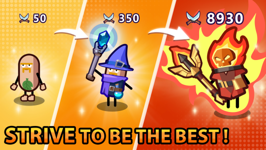 اسکرین شات 4 بازی Hero Making Tycoon: Idle Games