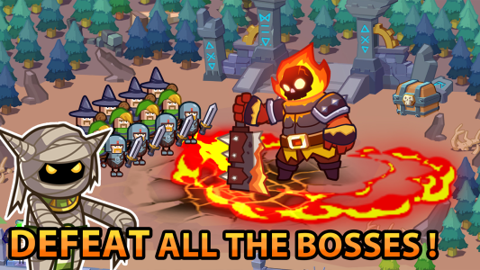 اسکرین شات 3 بازی Hero Making Tycoon: Idle Games