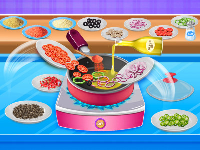 اسکرین شات 3 برنامه Pizza Maker Chef Baking Game