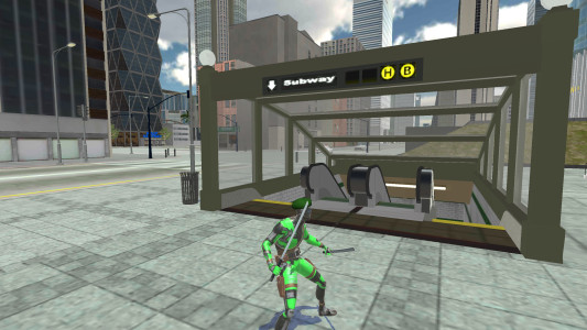 اسکرین شات 1 بازی Green Rope Hero: Vegas City