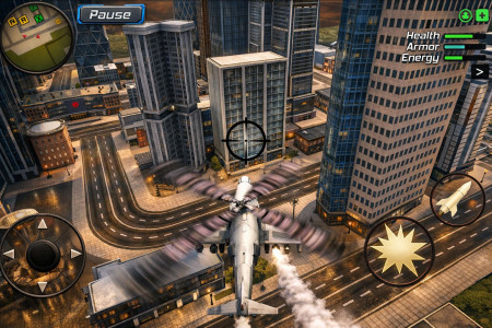 اسکرین شات 5 بازی Hurricane Superhero Tornado