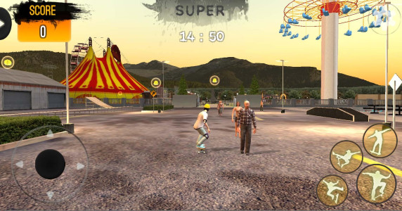 اسکرین شات 3 بازی Freestyle Extreme Skater