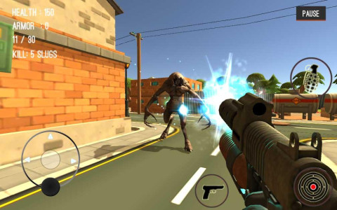 اسکرین شات 2 بازی Monster Killing City Strike 3