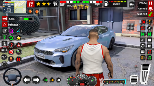 اسکرین شات 1 بازی School Car Simulator 2024