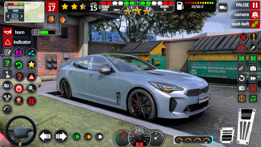 اسکرین شات 2 بازی School Car Simulator 2024