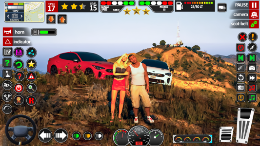 اسکرین شات 4 بازی School Car Simulator 2024