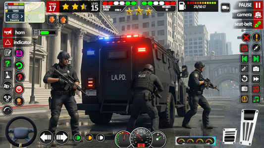 اسکرین شات 2 بازی Police Simulator 2024 Car Game