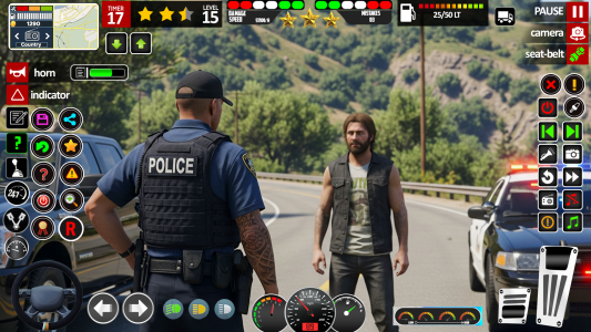 اسکرین شات 5 بازی Police Simulator 2024 Car Game