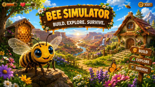 اسکرین شات 4 بازی Honey Bee Life Simulator 3D