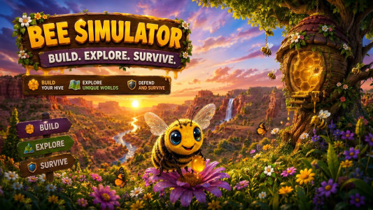 اسکرین شات 5 بازی Honey Bee Life Simulator 3D