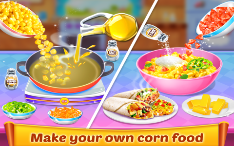 اسکرین شات 2 بازی Sweet Corn Food Game