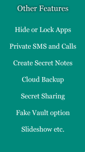 اسکرین شات 6 برنامه Hide Photos, Video and App Loc