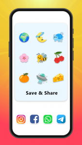 اسکرین شات 6 بازی Emoji Merge Kitchen: Fun Moji