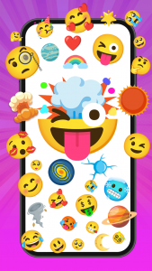 اسکرین شات 5 بازی Emoji Merge Kitchen: Fun Moji
