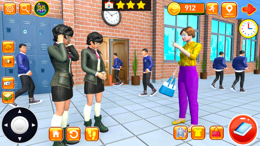 اسکرین شات 2 بازی High School Teacher Game 23