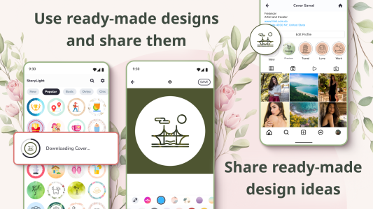 اسکرین شات 7 برنامه Highlight Cover Maker