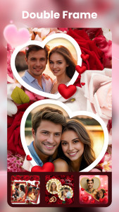 اسکرین شات 3 برنامه Love Collage & Photo Frames