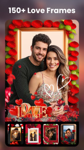 اسکرین شات 1 برنامه Love Collage & Photo Frames