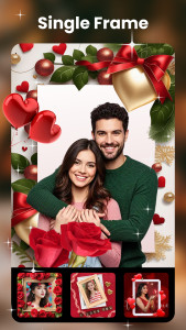 اسکرین شات 2 برنامه Love Collage & Photo Frames