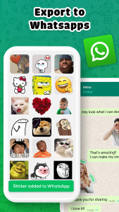 اسکرین شات 5 برنامه Sticker Maker – WA Stickers