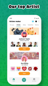 اسکرین شات 6 برنامه Sticker Maker – WA Stickers