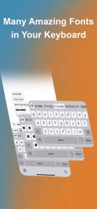اسکرین شات 1 برنامه Font Keyboard