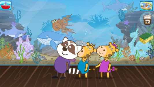 اسکرین شات 6 بازی Funny Kids Fishing Games