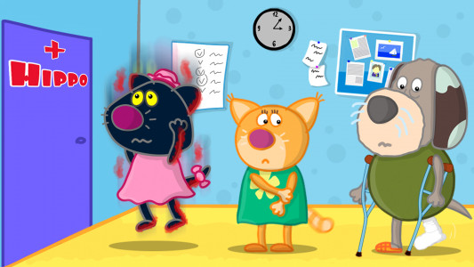 اسکرین شات 7 بازی Hippo doctor: Kids hospital
