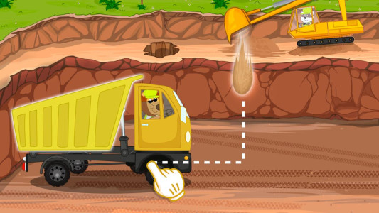 اسکرین شات 2 بازی Hippo professions: Builder