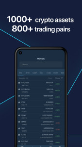 اسکرین شات 3 برنامه HitBTC cryptocurrency exchange