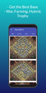 اسکرین شات 7 برنامه Maps of COC - Base Layouts
