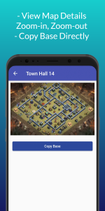 اسکرین شات 6 برنامه Maps of COC - Base Layouts
