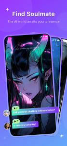 اسکرین شات 3 برنامه HiWaifu: AI Friend & Waifu Hub