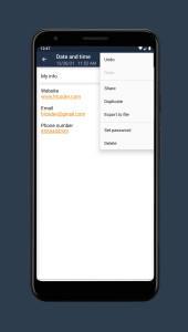 اسکرین شات 3 برنامه Notepad Notes
