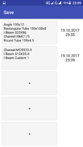 اسکرین شات 8 برنامه Metal Calculator. Steel Weight & Paint Area