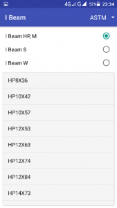 اسکرین شات 5 برنامه Metal Calculator. Steel Weight & Paint Area