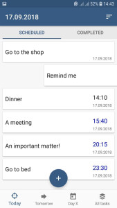 اسکرین شات 2 برنامه Scheduler.Task list.Reminders