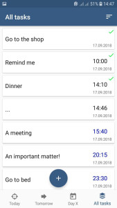 اسکرین شات 7 برنامه Scheduler.Task list.Reminders