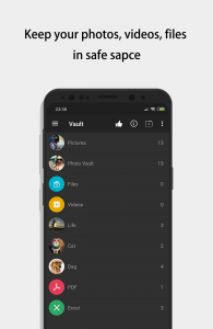 اسکرین شات 2 برنامه Calculator - photo vault